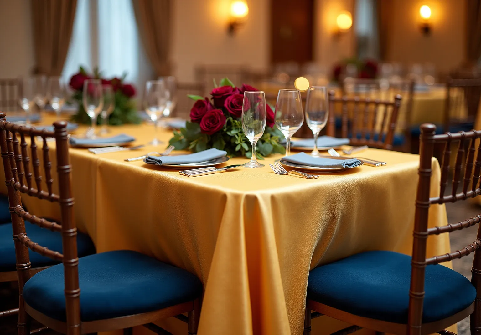 How to Choose Gold Cloth Tablecloths for Your Event Success