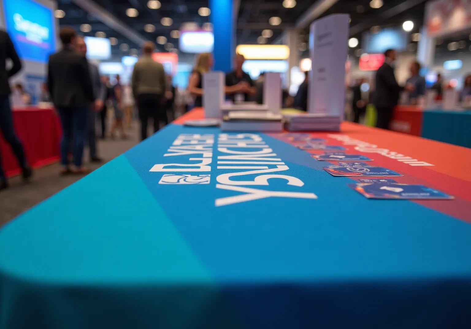 Select the Perfect Trade Show Tablecloth in 4 Easy Steps