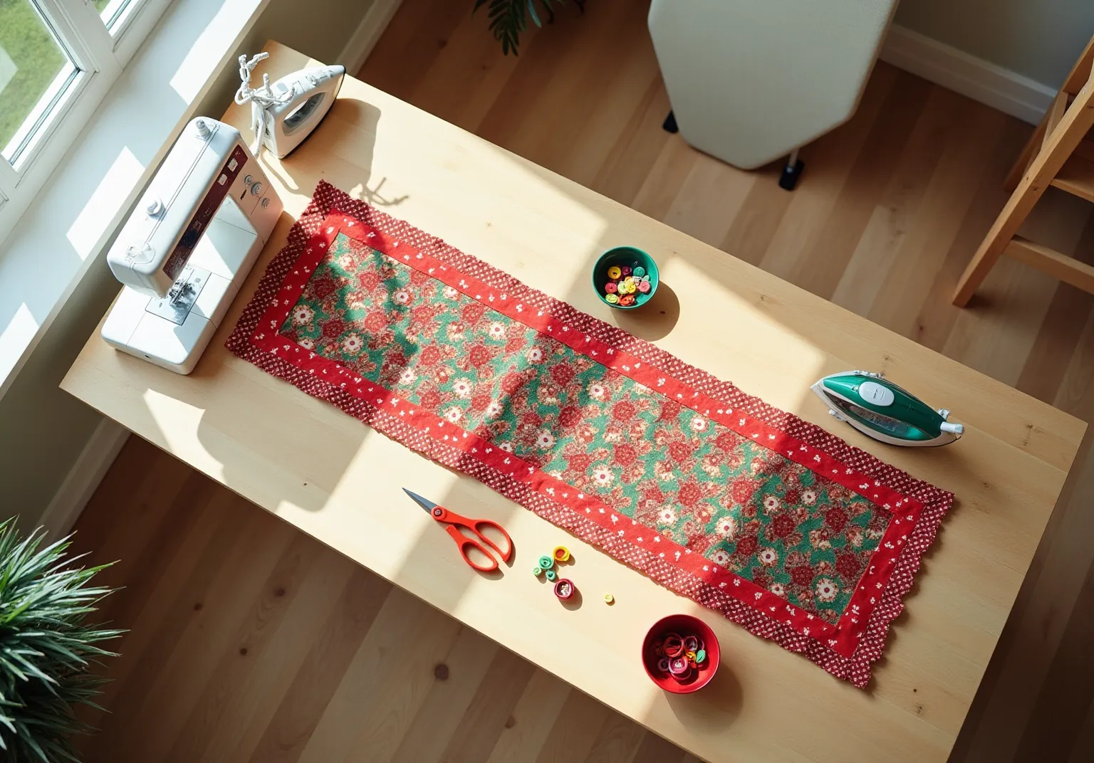 Create a Stunning Holiday Table Runner in 4 Easy Steps